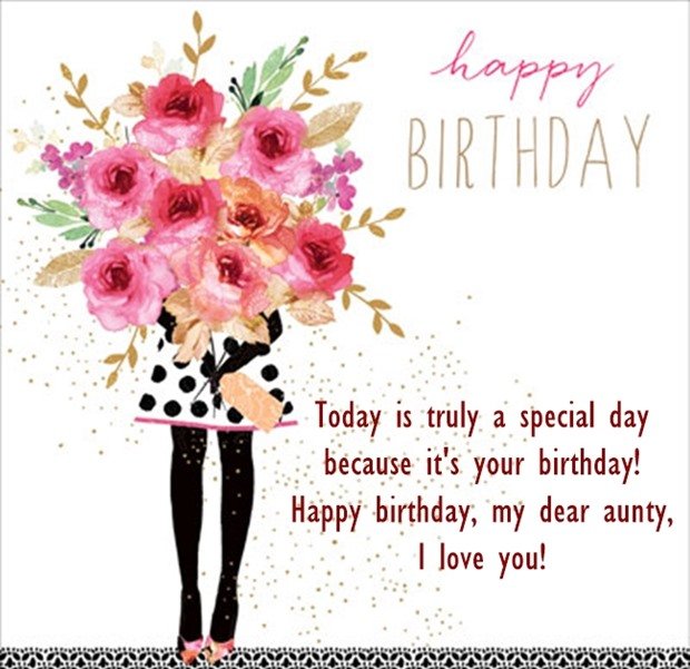 26 Lovely Aunty Birthday Wishes For Dear Aunt - Wish Me On