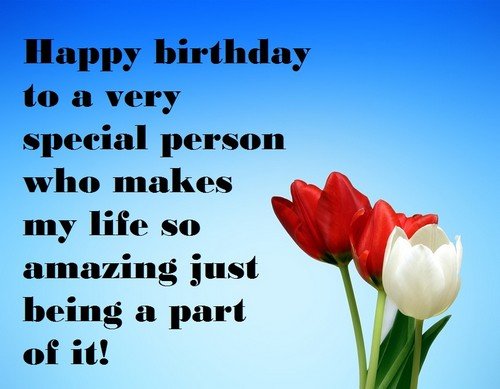 A Very Special Person Someone Special Birthday Wishes