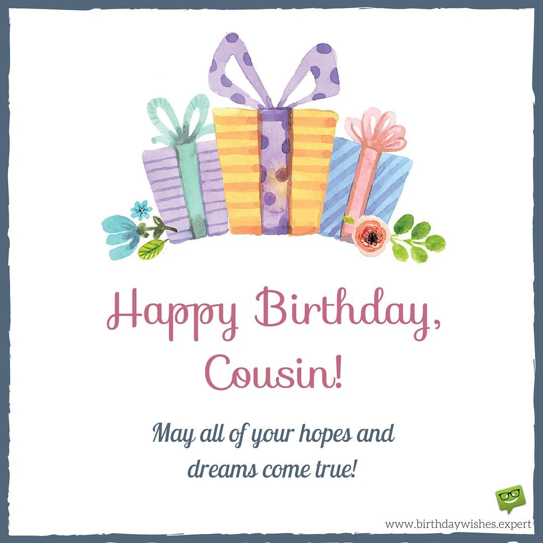 May All Of Your Cousin Birthday Wishes