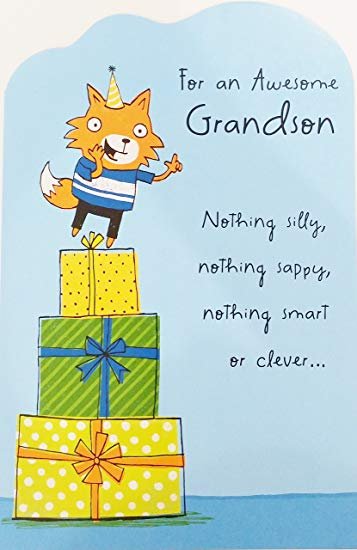 26 Lovely Grandson Birthday Wishes With Cute Greetings - Wish Me On