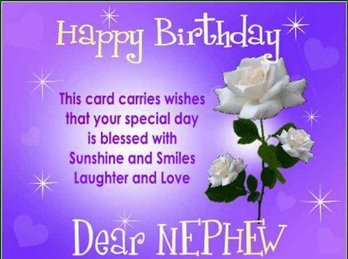This Card Carries Wishes Nephew Birthday Wishes