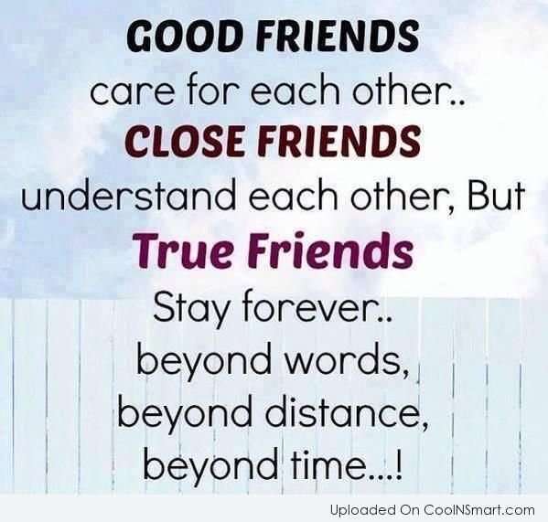 True Friends Understand Each Other Beyond Time