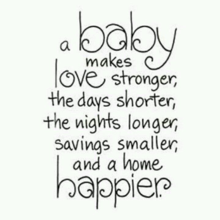 A Baby Makes Love Stronger