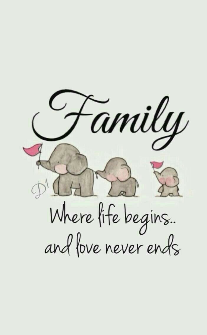 Family Where Life Begins And Love Never End