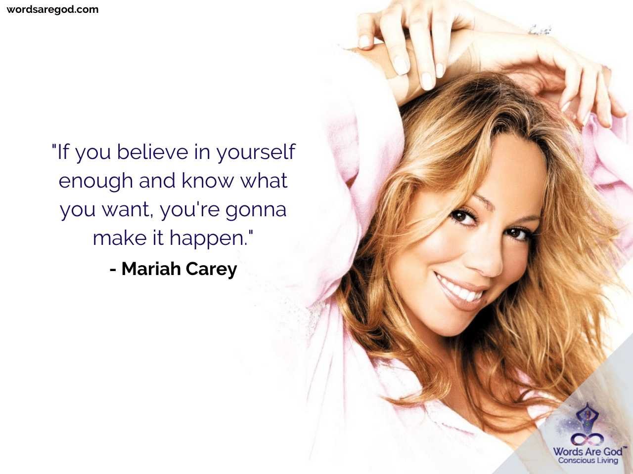 Simple Mariah Carey Quotes Images & Photos - Wish Me On
