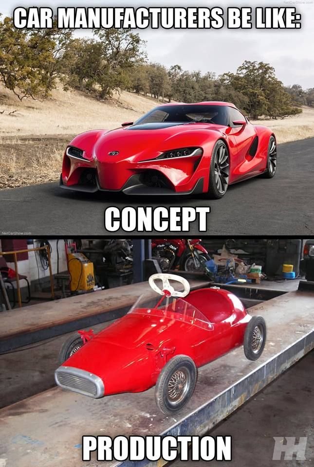 Car Manufactures Be Like Car Meme