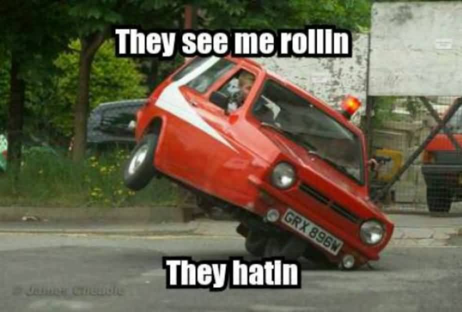 They See Me Rollin Car Meme
