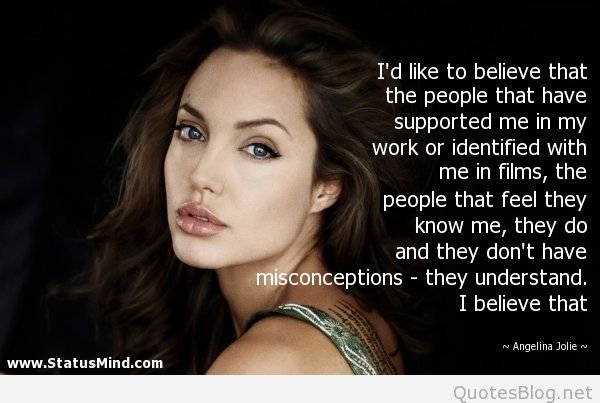 19 Top Best Angelina Jolie Quotes Images - Wish Me On