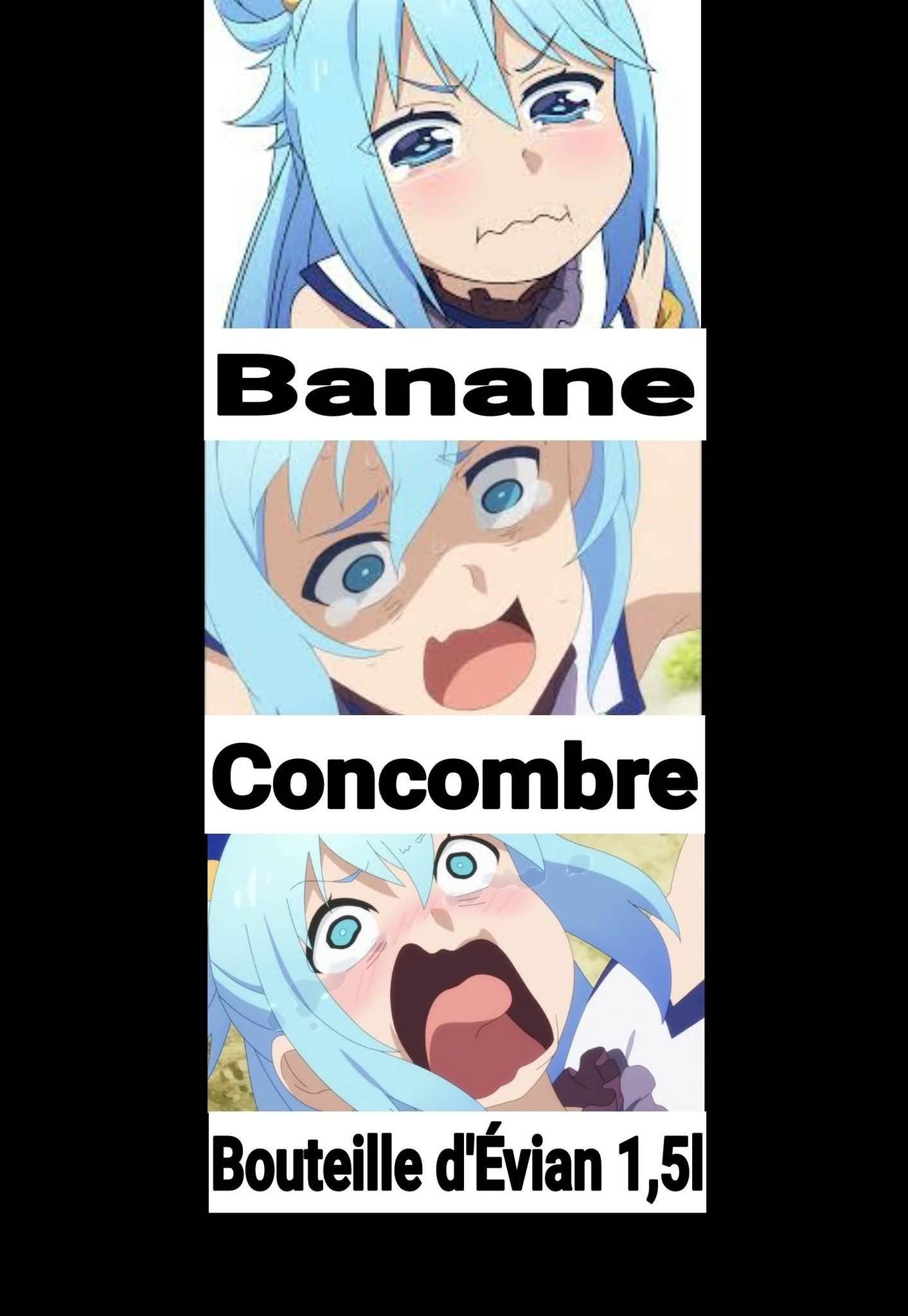 Banane Concombre Aqua Meme