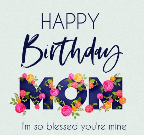 Sweet Mom Birthday Wishes And Greetings Message Images - Wish Me On