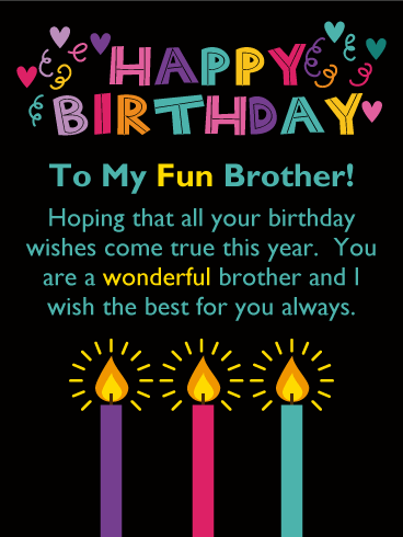 Best Quotes And Wishes For Brother's Birthday Images - Wish Me On