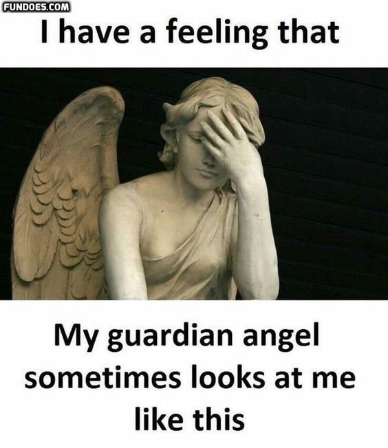 I Have A Feeling Angel Meme