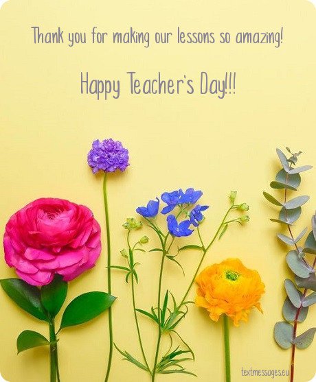 Nice Teacher Day Greetings Quotes And Wishes - Wish Me On