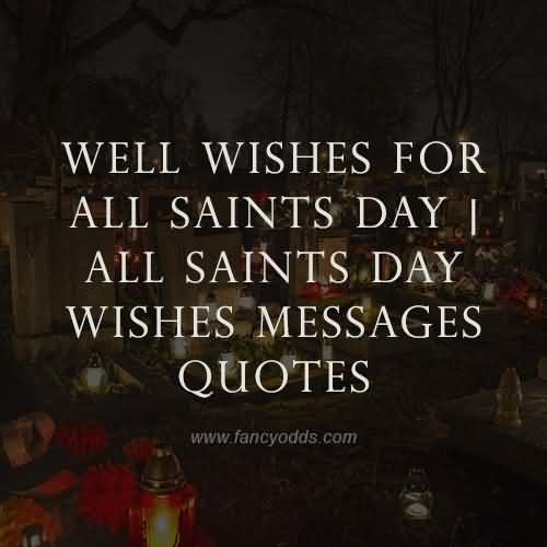 Awesome All Saints' Day Message For Facebook