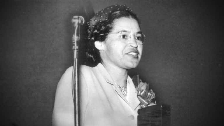 Rosa Parks While Speech Rosa Parks Day Wishes