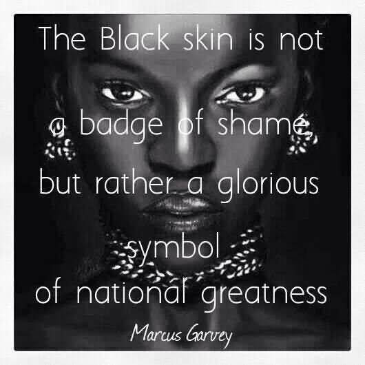 The Black Skin Is Dark Beauty Quotes