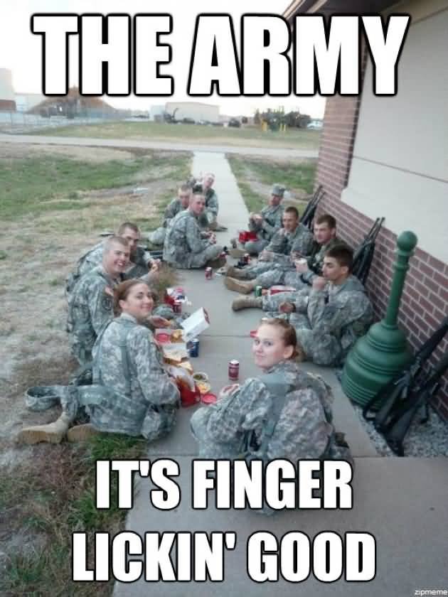 The Army It's Finger Army Meme