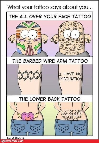 What Your Tattoo Says Armband Meme